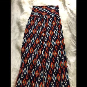 High waist wide leg pants